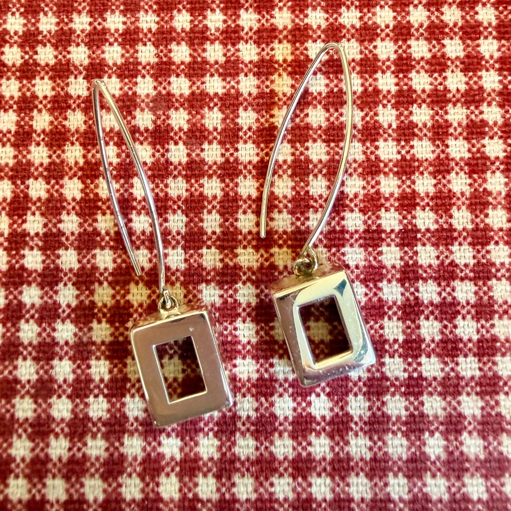 Silver Drop Earrings
